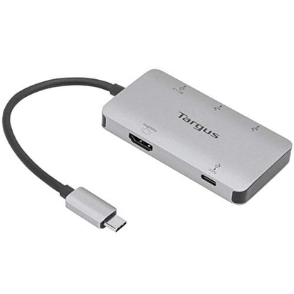 Targus USB C MP SV HDMI Adaptr Silver - style: USB-C Multi-Port Single Video 4K HDMI Adapter