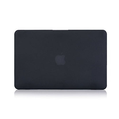 Compatible with MacBook Air 11 Inch Release (A1370/A1465) - Slim Snap On Hard Shell Protective Cover and Keyboard Cover (Black) - color: black