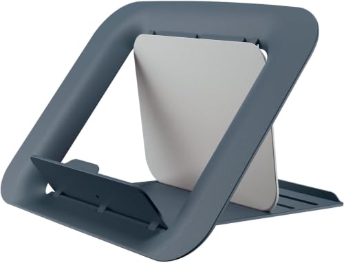 Leitz Ergo Laptop Stand, Adjustable Computer Riser, Portable Notebook Stand for Desk (64260089-NA) (Pack of 6) - size: (Pack of 6)