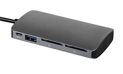 Multiple SD Card Reader 4 Slot USB 3.0 SD 5Gbps Support SDXC Up to 2TB SDHC SD Up to 256GB UHS-I - for Windows, Mac, Linux, Android