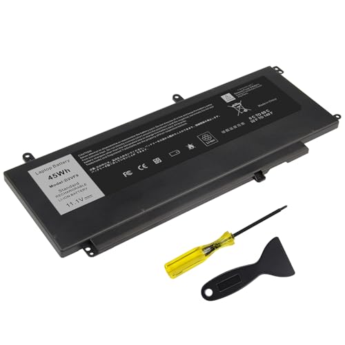 TREE.NB D2VF9 Battery Replacement for Dell Inspiron 15 7547 7548 0PXR51 PXR51 11.1V 45Wh - size: 10.19x4.21x0.24inch D2VF9