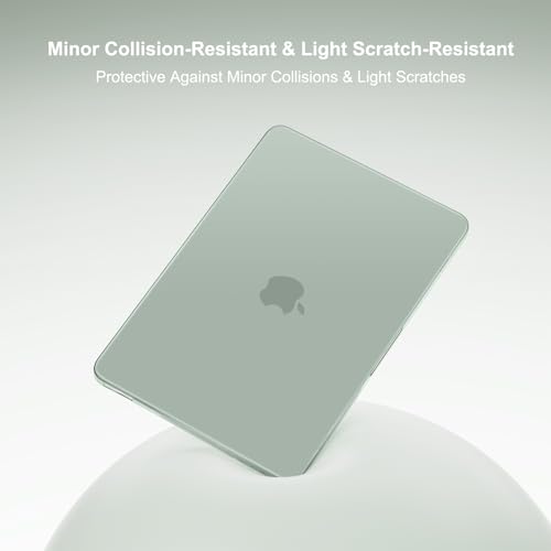 MOSISO Compatible with MacBook Neo Case 13 inch 2026 A3404 A18 Pro Chip | Scratch-Resistant Ultra-thin Protective Hard Shell Case Cover, Antique Green - color: Antique Green