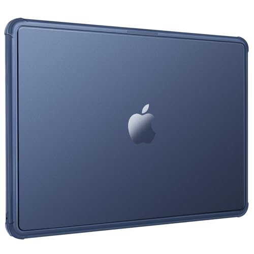 MOSISO Compatible with MacBook Air 13 inch Case M5 2026 M4 M3 M2 2025-2022 | A3449 A3240 A3113 A2681, Scratch-Resistant Shock-Absorbent Reinforced Hard Shell Cover for MacBook Air 13.6 Case, Midnight - color: Midnight