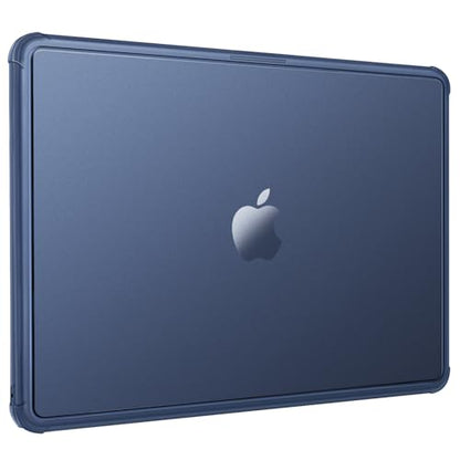 MOSISO Compatible with MacBook Air 13 inch Case M5 2026 M4 M3 M2 2025-2022 | A3449 A3240 A3113 A2681, Scratch-Resistant Shock-Absorbent Reinforced Hard Shell Cover for MacBook Air 13.6 Case, Midnight - color: Midnight