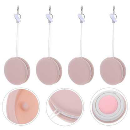 4pcs Macaron Shape Screen for Phones Laptops and Glasses Soft Microfiber Cloths for Streak Cleaning for Electronics and Screens