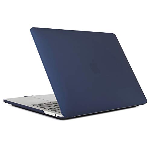 Se7enline for MacBook Pro 13 inch Case M2/M1 2026-2020 A2338,Navy Blue | Hard Shell Laptop Case Washable Keyboard Cover Skin Anti-Scratch Anti-Drop Heat Dissipation Full Port Access Slim Lightweight - color: Navy Blue