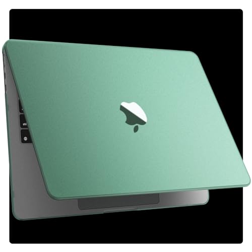 Soonjet for MacBook Pro 14 inch Case M5 M4 M3 M2 M1 Pro/Max 2026-2021 Cover | Green Clear Matte, Protective Hard Shell Laptop Cover, Ultra Thin, Anti Crack & Fingerprint, Scratch Resistant, Easy Snap on - color: Turquoise Green Clear