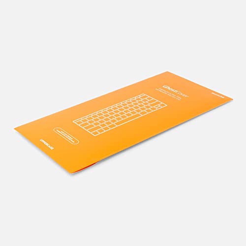 GhostCover Original Premium Ultra Thin Keyboard Cover Protector, Compatible with MacBook Pro 14"/16" M1-M5 Pro/Max, M2-M5 MacBook Air 13"/15", 2026 MacBook Neo 13" (Touch ID), US ANSI Layout, Clear - color: Clear