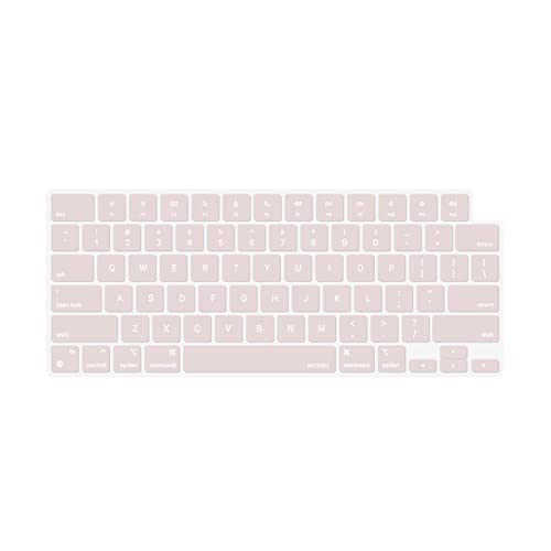 MOSISO Keyboard Cover Skin Compatible with MacBook Air 15 inch M3 M2 | A3114 A2941/Air 13.6 A3113 A2681/Pro 14/16 M4 M3 M2 M1, Rock Gray - color: Rock Gray