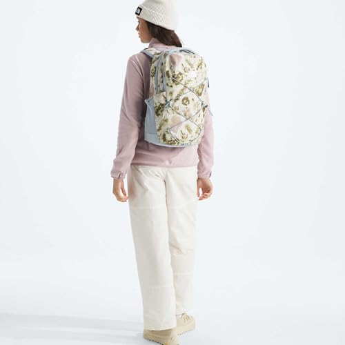 The North Face Jester Laptop Pack, Desert Stone Floral Dye Prt, OSFA | Commuter Travel Bag, Laptop Sleeve, Water-Repellent - color: Desert Stone Floral Dye Print/Frost Grey