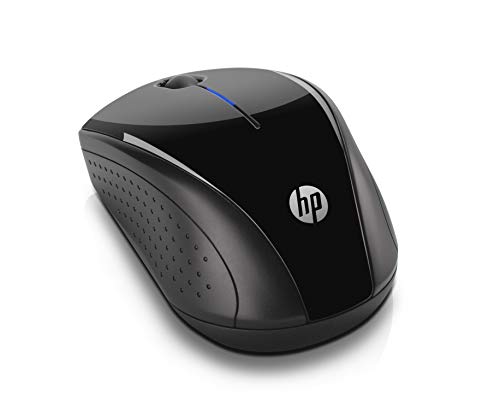 HP x3000 Wireless Mouse, Contoured Comfort, USB Wireless Micro-Receiver, 3-Buttons with Scroll Wheel, Works with Windows 8,10,11, MacOS, Chrome OS (2C3M3AA#ABA)