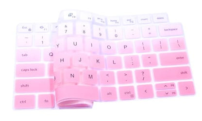 Keyboard Cover Skin Compatible for Dell Latitude 5440 5430 5431 5420 14", Dell Latitude 14" 7440 7430 7420 7410, Dell Latitude 14" 9000 9420 9430, Dell Latitude 9520 9510 7520 15.6" (Gradient Pink) - color: Gradient Pink