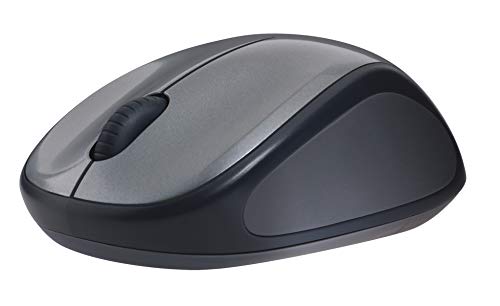 Logitech M317 Compact Ambidextrous 2.4 GHz Wireless Mouse - Colt Glossy | Ambidextrous with 2.4 GHz USB-A Nano Receiver, 1000 dpi optical tracking, 12-months battery life, PC, Mac, laptop compatible - color: Colt Glossy
