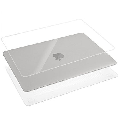MOSISO Compatible with MacBook 12 inch Case A1534, 2017-2015, Crystal Clear | Crack & Scratch Resistant Protective Plastic Hard Shell Case Cover - color: Crystal Clear