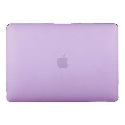 Se7enline for MacBook Pro 13 inch Case M2/M1 2026-2020 A2338,Light Purple | Hard Shell Laptop Case Washable Keyboard Cover Skin Anti-Scratch Anti-Drop Heat Dissipation Full Port Access Slim Lightweight - color: Light Purple