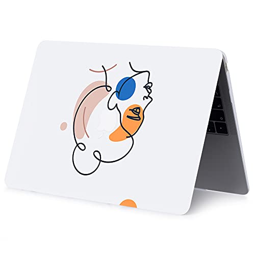 Case Compatible with MacBook Pro 13 inch 2012 2011 2010 2009 2008 Release with CD-ROM, Plastic Hard Shell Cover & Sleeve Bag & Keyboard Cover Skin for MacBook Pro 13 A1278,Girl Painting - color: Girl Painting, size: A1278(Pro 13 w/CD-ROM 2008-2012)