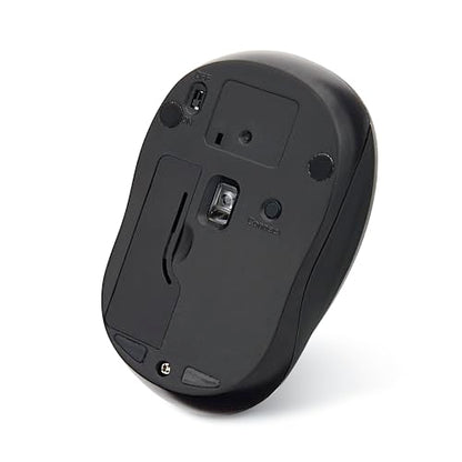 Verbatim 2.4G Wireless LED Silent Mouse - Noiseless and Silent Click Computer Mouse with Nano Receiver for Mac and PC - Graphite - style: Graphite Mouse