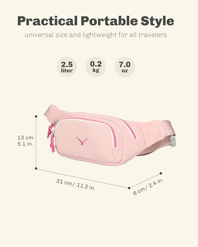 2 in 1 Travel Backpack Set Rolling Backpack with Wheels Carry on Luggage 43L with Personal Item Bag for Men Women 17 inches Laptop Backpack Jet Black with Waist Pack Pink