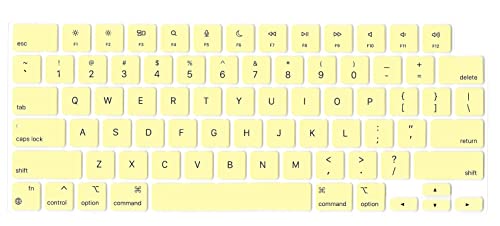 Se7enline for MacBook Pro 14 inch Case 2026-2021 M5 M4 M3 M2,Mellow Yellow | 2 in 1 Matte Hard Shell Laptop Case with Keyboard Cover Anti-Scratch Heat Dissipation Full Port Access Slim Lightweight - color: Mellow Yellow