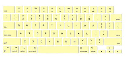 Se7enline for MacBook Pro 14 inch Case 2026-2021 M5 M4 M3 M2,Mellow Yellow | 2 in 1 Matte Hard Shell Laptop Case with Keyboard Cover Anti-Scratch Heat Dissipation Full Port Access Slim Lightweight - color: Mellow Yellow