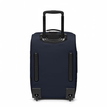 EASTPAK Tranverz S – 42L Small Soft Sided Cabin Sized Luggage, Dual Compartments, TSA Lock, Compression Straps & Smooth Inline Wheels, Ultra Marine - color: Ultra Marine, size: 42 Liter Carry On