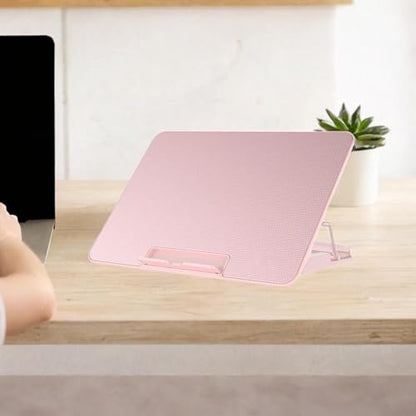 Laptop Cooling Pad with 6 Fans and Adjustable Height for Enhanced Performance, Pink