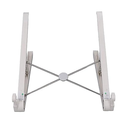 Laptop Stand, Adjustable Ergonomic Laptop Riser with Stable Triangular Structure, Foldable Portable Holder for 17in Under