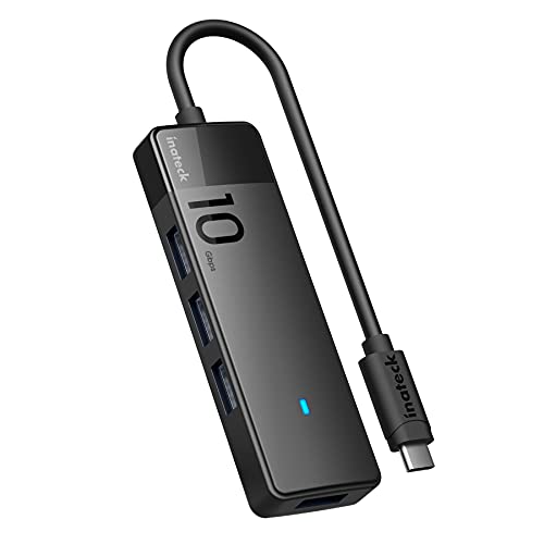 Inateck USB 3.2 Gen 2 Speed, USB C to USB Hub with 4 USB A Ports, HB2025 - size: USB C TO 4A, style: With 0.7ft cable
