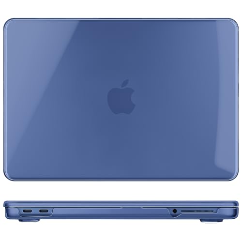 May Chen for MacBook Neo 13 inch Liquid Retina Display ((2026 Release A3404), Slim & Lightweight Protective Case with Screen Protector&Keyboard Cover&Dust Plug, Crystal Indigo - color: Crystal Indigo