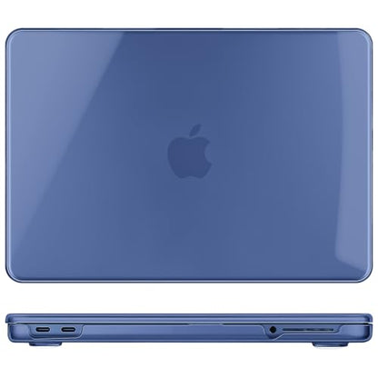 May Chen for MacBook Neo 13 inch Liquid Retina Display ((2026 Release A3404), Slim & Lightweight Protective Case with Screen Protector&Keyboard Cover&Dust Plug, Crystal Indigo - color: Crystal Indigo