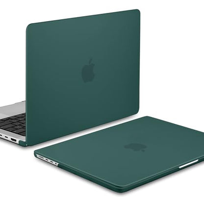 MEEgoodo for M5 MacBook Pro 16 inch Case 2026 2024 2023 2021 (Fit Model A3429/A3428/A3403/A3186/A2991/A2780/A2485) M5 M4 M3 M2 M1 Pro/Max, Laptop Case with Keyboard & Webcam Cover, Matte Teal - color: Matte Teal