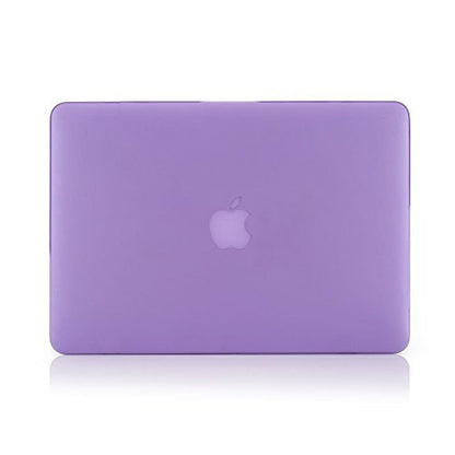 RUBAN Case for MacBook Pro 13 inch 2015 2014 2013 2012 (A1502 & A1425 Models), Plastic Hard Shell Case & Keyboard Cover for Old Version MacBook Pro Retina 13 Inch, Purple - color: Purple