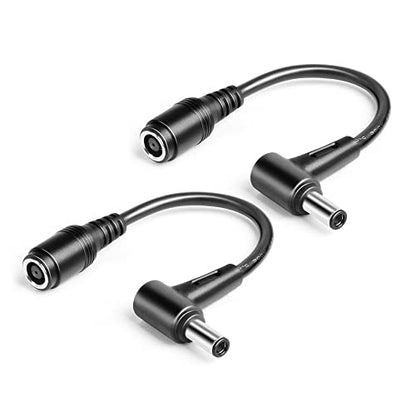 KFD 7.4mm x 5.0mm Female to 6.0mm x 3.7mm Male Adapter Plug Converter for Asus ROG Zephyrus Strix TUF G14 G15 M16 G16 Dell Alienware HP Gaming Laptop