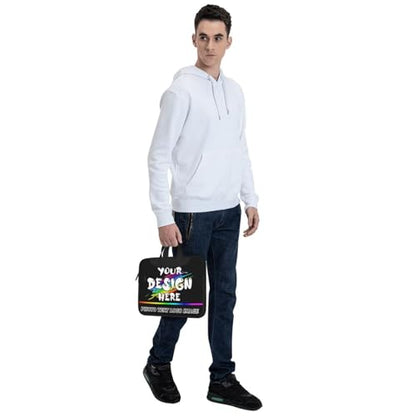 Custom Laptop Bag With Your Text Logo Photo personalized computer bag Design Your Own Customized laptop tote bag