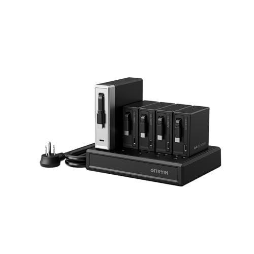 Laptop Charging Station, 140W, 4 * 65W Retractable USB C Chargers, 10 Type C Ports with Cooling Power Strip, 400W Charging Hub