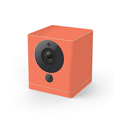 MightySkins Skin Compatible with Wyze Cam V2 - Solid Salmon | Protective, Durable, and Unique Vinyl Decal wrap Cover | Easy to Apply, Remove, and Change Styles | Made in The USA - color: Salmon