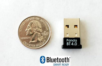 Panda Bluetooth 4.0 USB Nano Adapter - Windows XP/Vista/7/8/8.1/10/11, Mint, Ubuntu, Fedora, openSUSE, Lubuntu, Zorin, BackTrack5 R3, Kali Linux, Raspbrian Wheezy and OpenELEC