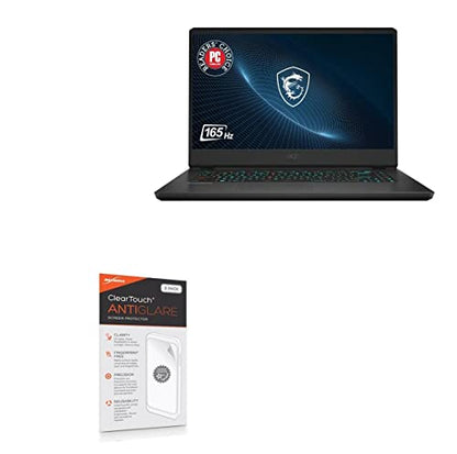 BoxWave Screen Protector Compatible with MSI Vector GP66 (15.6 in) - ClearTouch Anti-Glare (2-Pack), Anti-Fingerprint Matte Film Skin