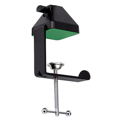 Heavy-Duty Metal Table Mount Clamp, Desk Table Mount C Clamp For Microphone Mic Suspension Boom Scissor Arm with Adjustable Screw, Fits up to 2.48 inches/6.2cm Desktop Thickness by SUNMON