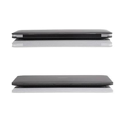 RUBAN Case Compatible with MacBook Air 13 Inch (Models: A1369 & A1466, Older Version 2010-2017 Release), Slim Snap On Hard Shell Protective Cover and Keyboard Cover, Grey - color: Grey