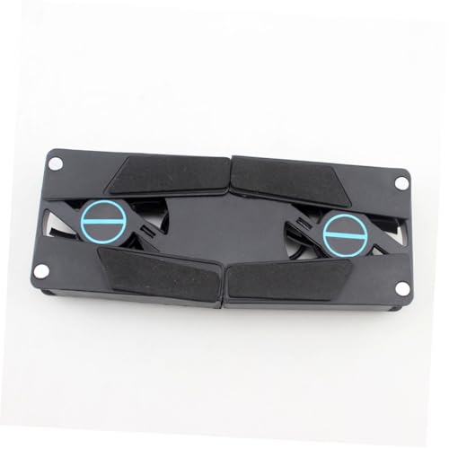Operitacx 2PCS Dual Fan Laptop Cooling Pad USB Powered Cooler with Slip Mat Quiet Ventilated Stand for All Laptop Portable Travel and Business Use