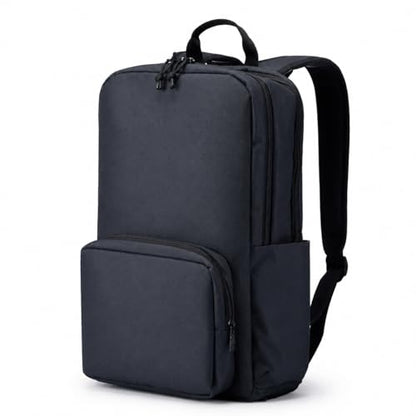 Laptop Backpack for Women & Men, 15.6" Laptop and Tablet Bag with Tumbler Holder – Lightweight, Durable Travel & Work Backpacks, Navy - color: Backpack 02 Navy Blue