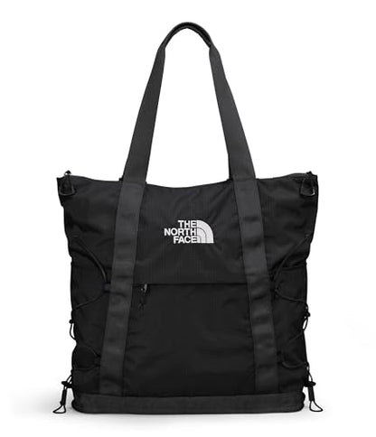 THE NORTH FACE Borealis Tote Bag | Over Shoulder & Backpack Carry Options, Water Repellent, 16" Laptop Sleeve - color: Tnf Black/Tnf Black-npf