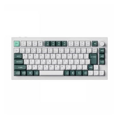 Q1 HE ISO Layout Custom Mechanical Keyboard | ISO Layout, QMK Wireless Programmable, Magnetic Adjustable Switches, Dynamic RGB Backlight(JIS ISO(White)) - color: JIS ISO(White)