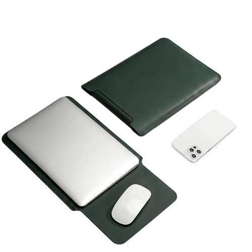 13Inch Laptop Sleeve Case Compatible with MacBook Air 13 M3 M2 M1 / MacBook Pro 13Inch, MacBook Neo Case, Surface Pro 12-3,iPad Pro/Air 13 Dell HP ASUS(Green) - color: Green, size: 12/13inch
