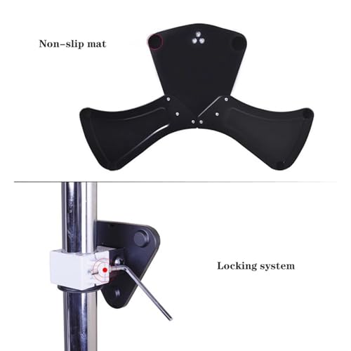 Monitor Stand Wall Mount Workstation, Sit Stand Dual Monitor Mount for 15''-27'' Screens, Adjustable Wall Mount Dual Monitor Arm with Foldable Keyboard Tray Monitor Stand Desk arm(600mm) - size: 600mm