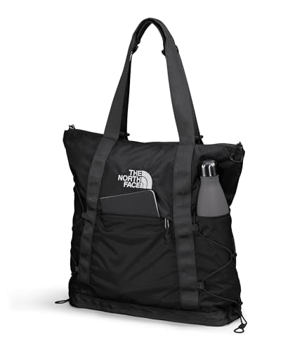 THE NORTH FACE Borealis Tote Bag | Over Shoulder & Backpack Carry Options, Water Repellent, 16" Laptop Sleeve - color: Tnf Black/Tnf Black-npf