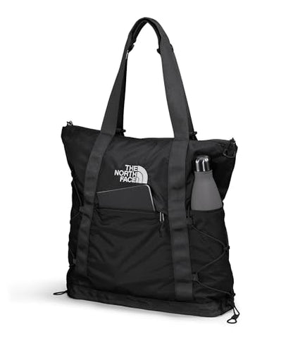 THE NORTH FACE Borealis Tote Bag | Over Shoulder & Backpack Carry Options, Water Repellent, 16" Laptop Sleeve - color: Tnf Black/Tnf Black-npf
