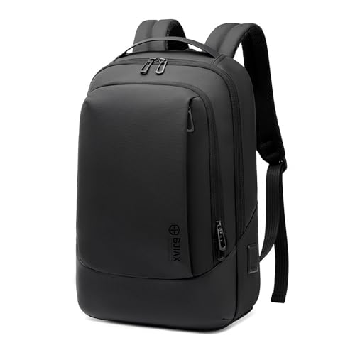 Laptop Backpack for Men, Business Backpack with USB Charging Port,Water Resistant Tech Backpack, 15.6Inch Mens Laptop Bag for College Travel Work