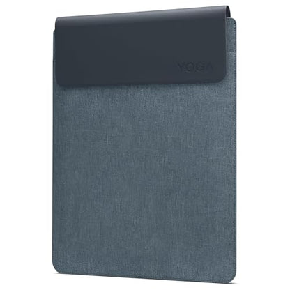 Lenovo Slim Laptop Sleeve 14 Inch Notebook/Tablet - Compatible with MacBook Air/Pro - Eco-Friendly Lightweight Case with Accessory Pocket & Magnetic Closure - Teal - color: Tidal Teal, size: 14.5-inch